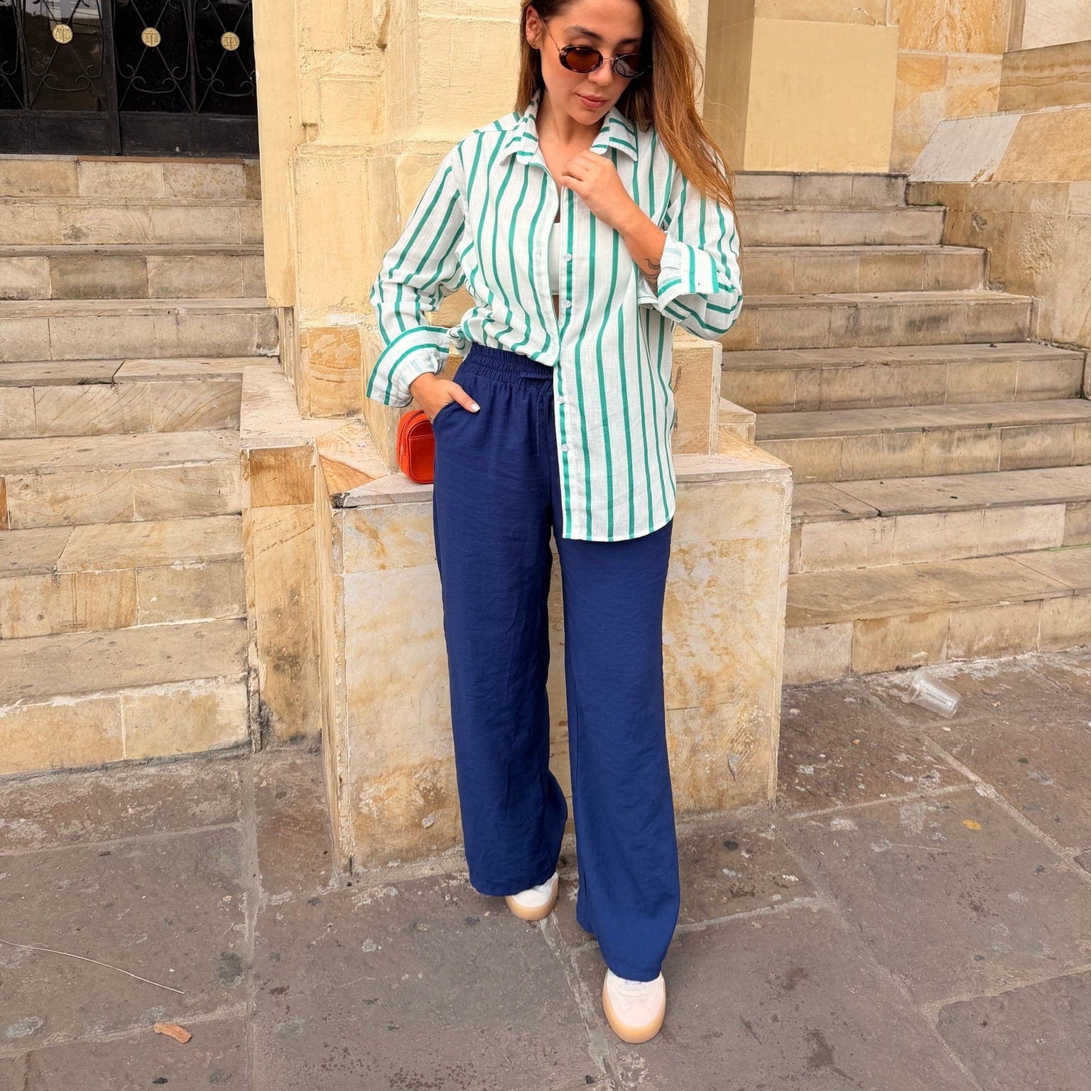 Pantalón Palma Azul - imagen 1