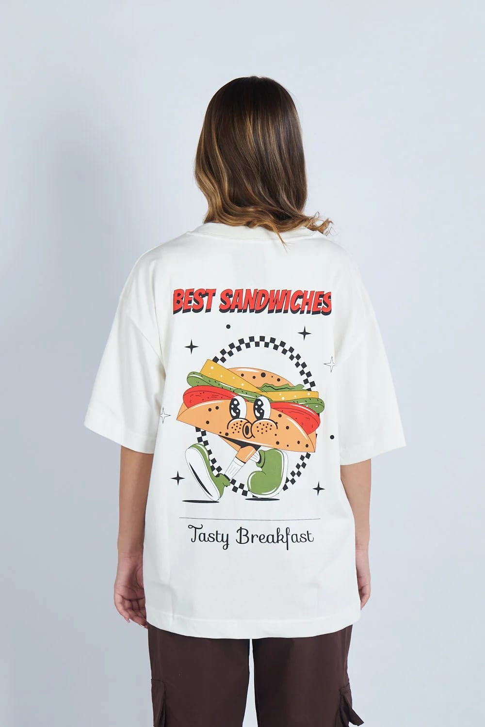 Camiseta oversize Best Sandwiches Marfil| DROP 03 | - imagen 9