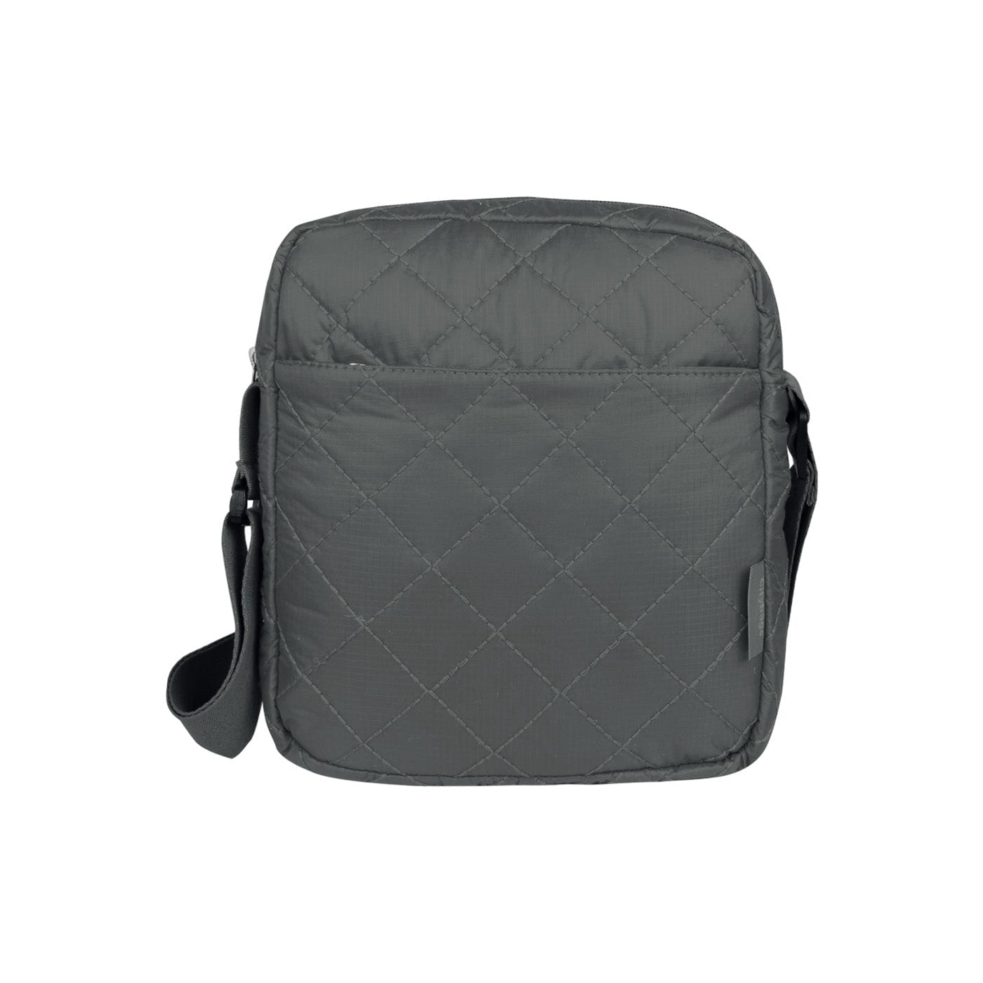 Bolso Manos Libres Viajero puffer Gris - imagen 5