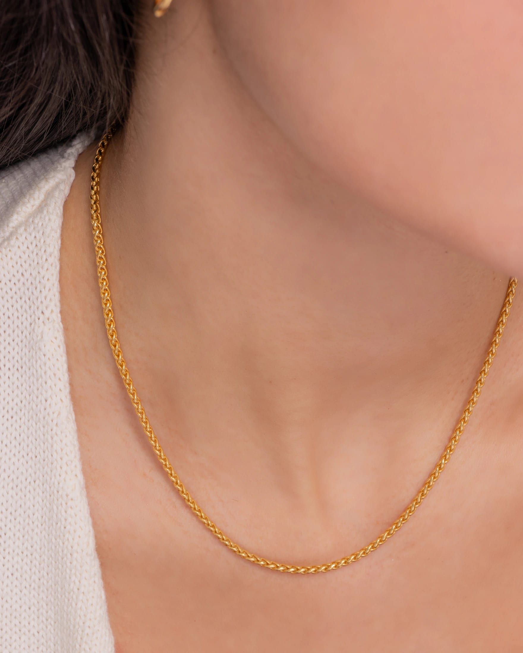 Choker Cadena + Aretes - imagen 1