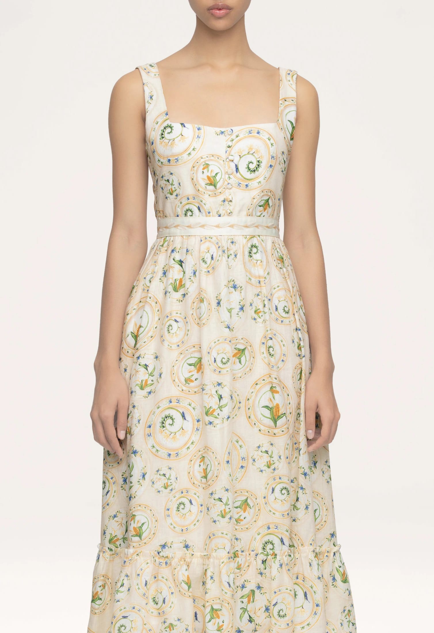 Melon Menaje Midi Dress - imagen 4
