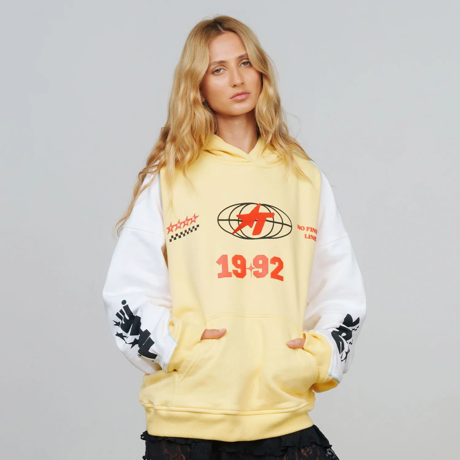 Fast Track Hoodie - Butter Yellow - imagen 10