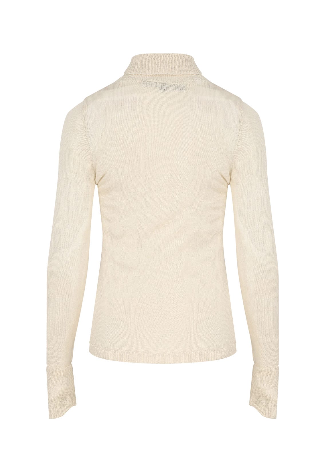 BABY ALPACA SILK KNITTED TURTLENECK SWEATER - imagen 3