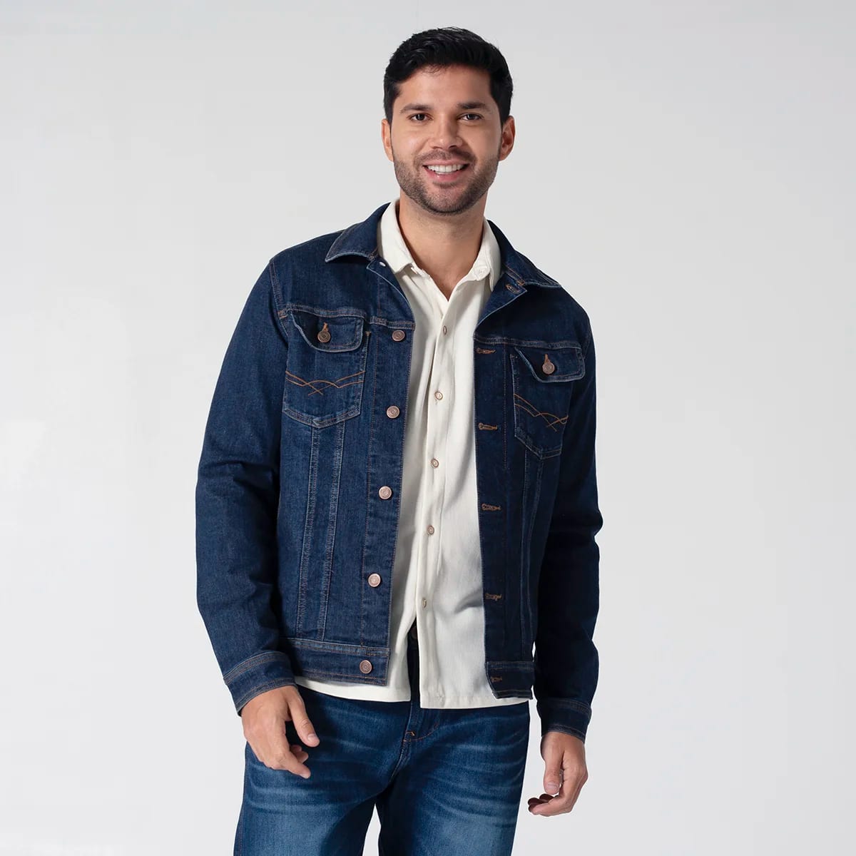 Chaqueta Clasica Denim Slim Rkd - imagen 1