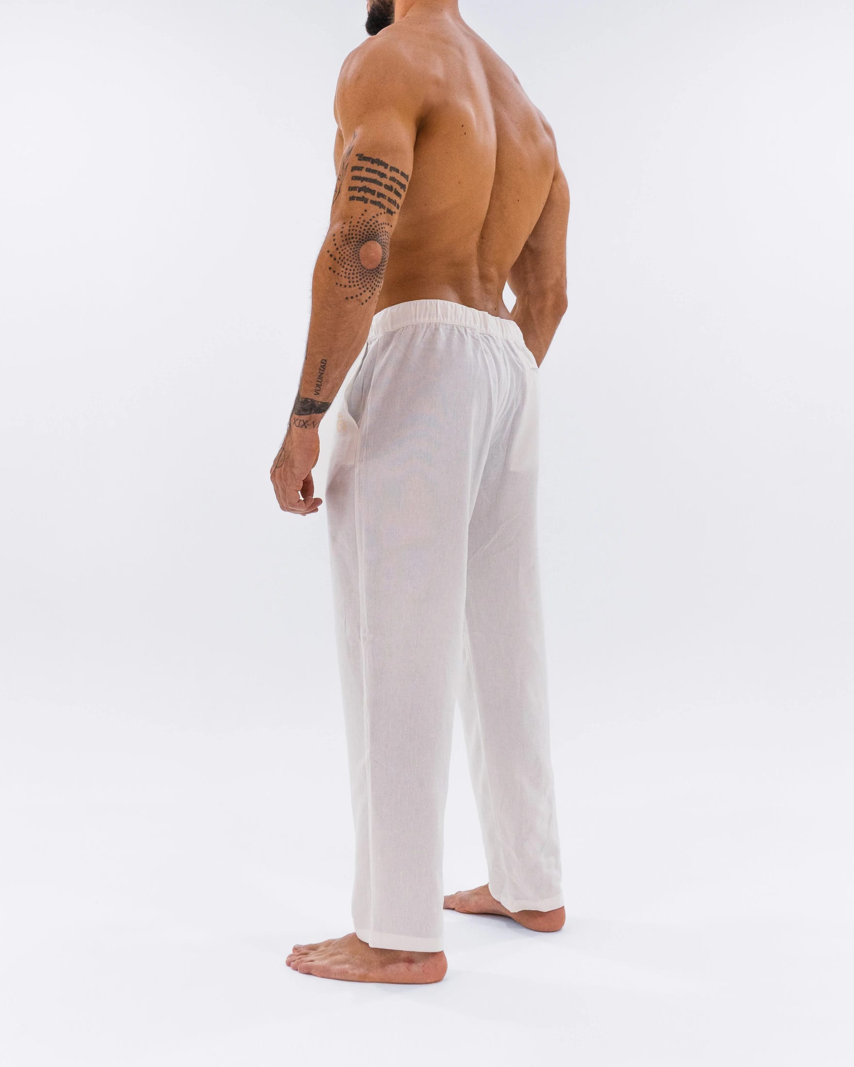Pantalón Lino Ivory - imagen 8