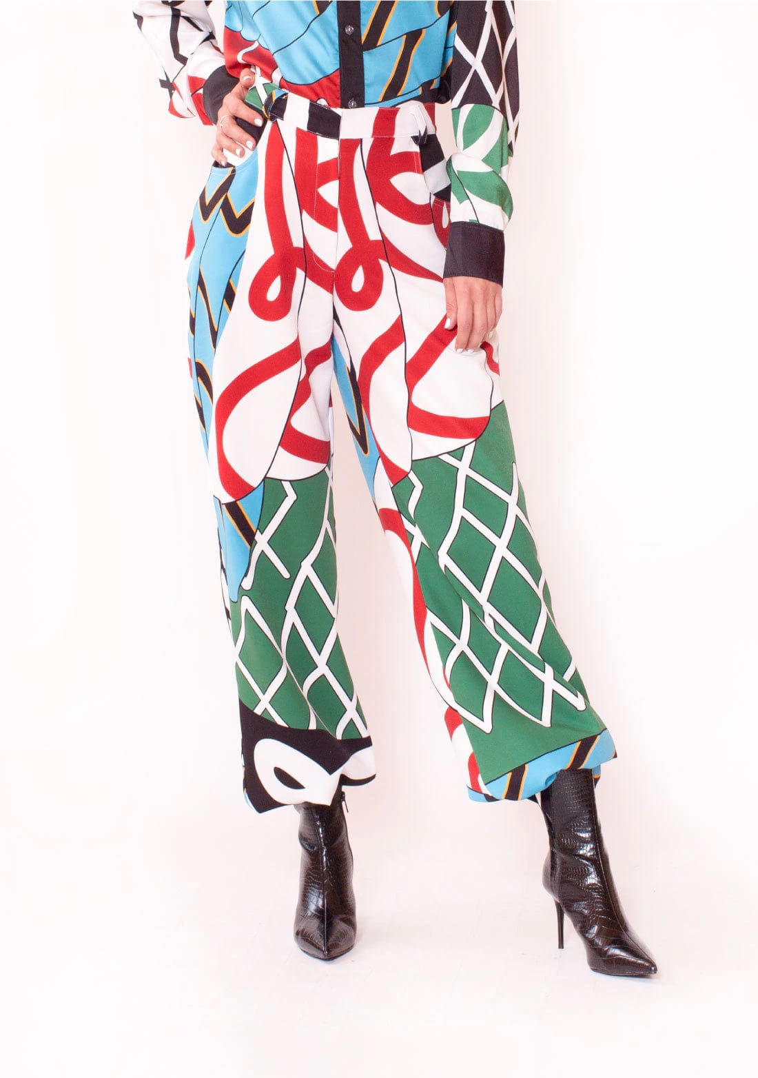 Pantalón Unisex / Ilustración Kabuki - imagen 1