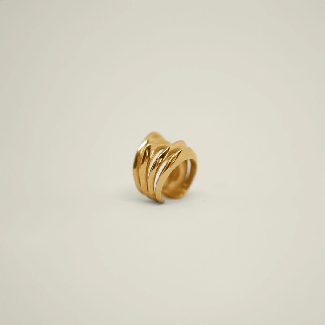 Vayu Ear Cuff – Ring Gold - imagen 1