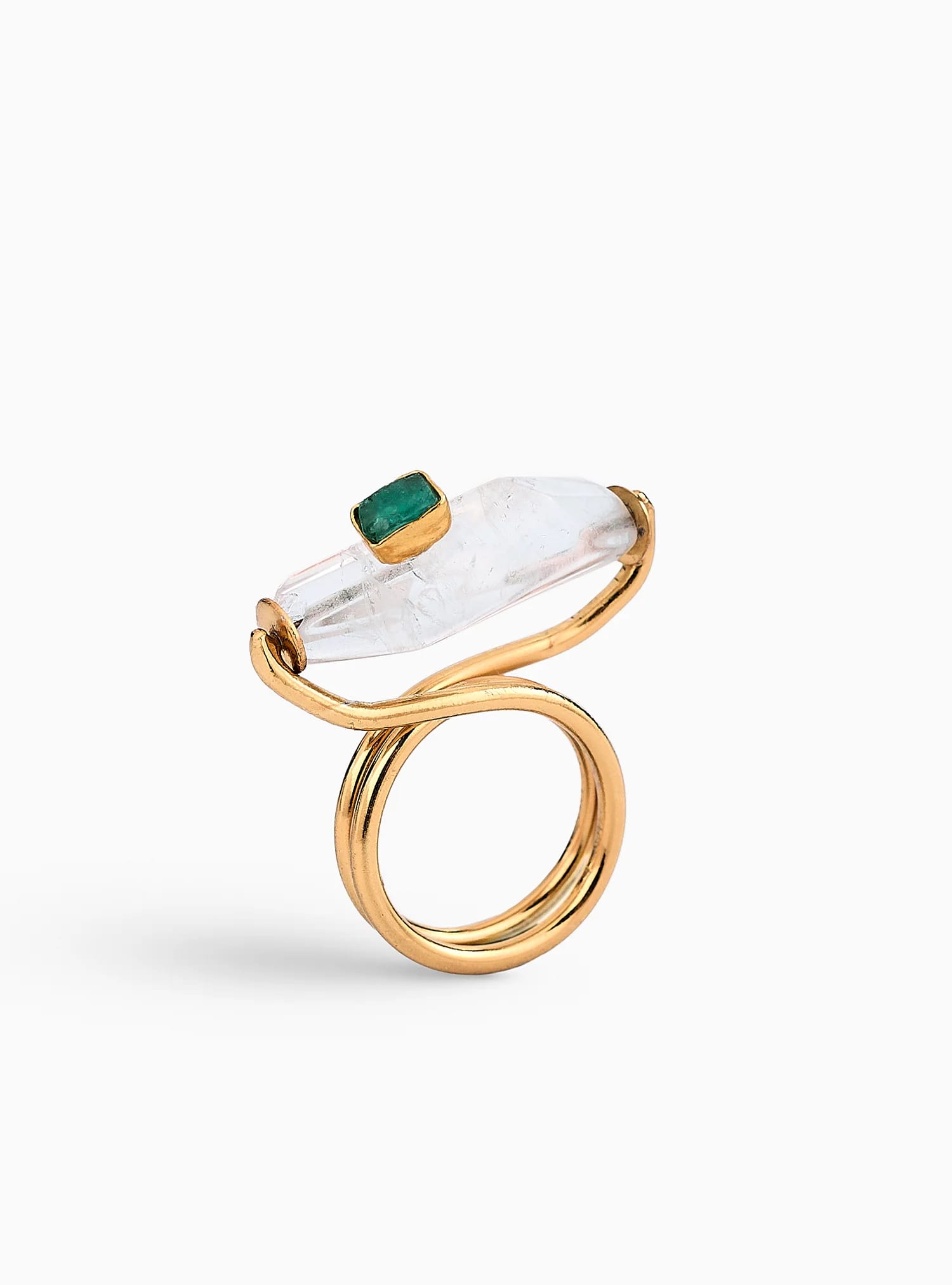 Veta Emerald Ring - imagen 2