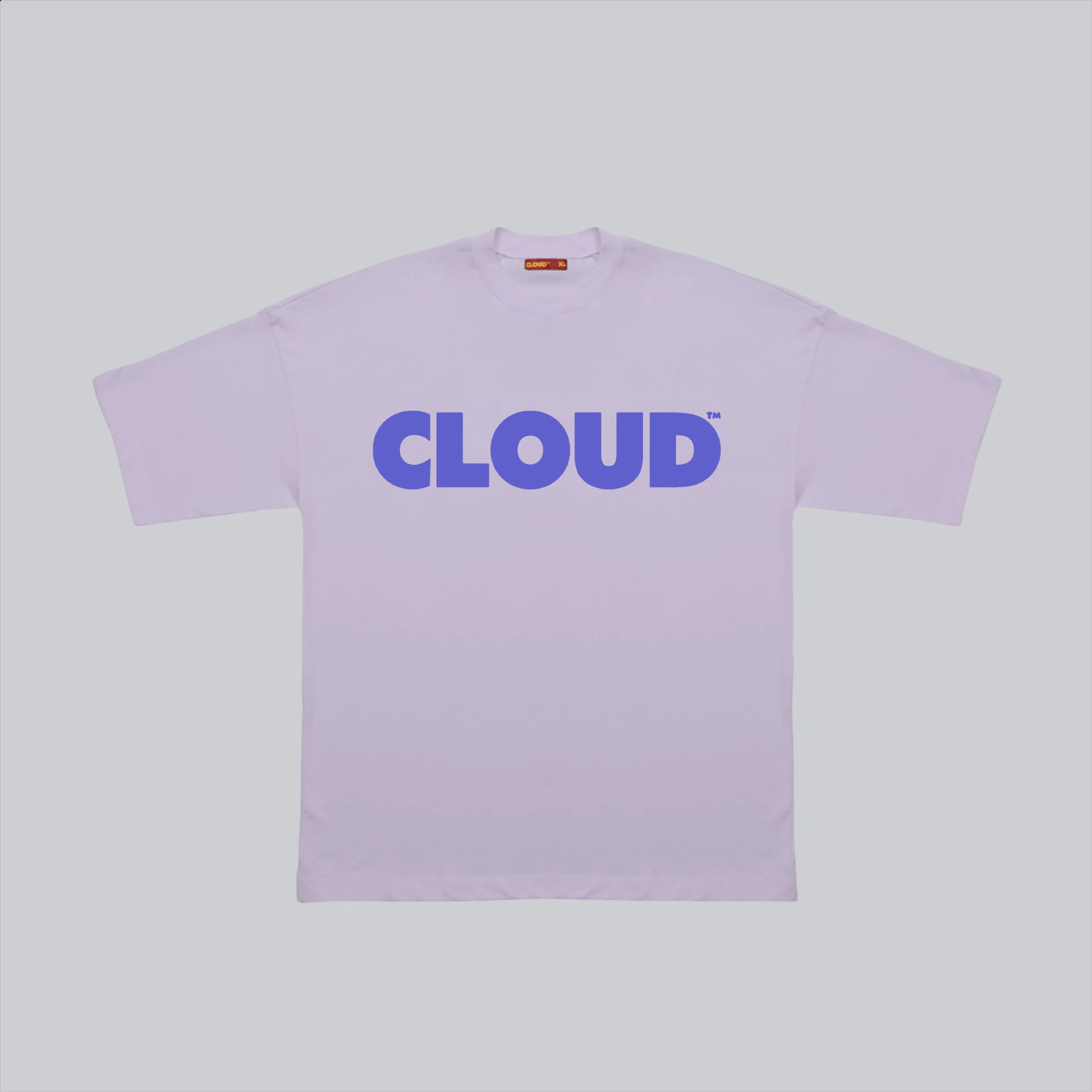 Camiseta BLOCK morado sobre lila regular fit - imagen 1
