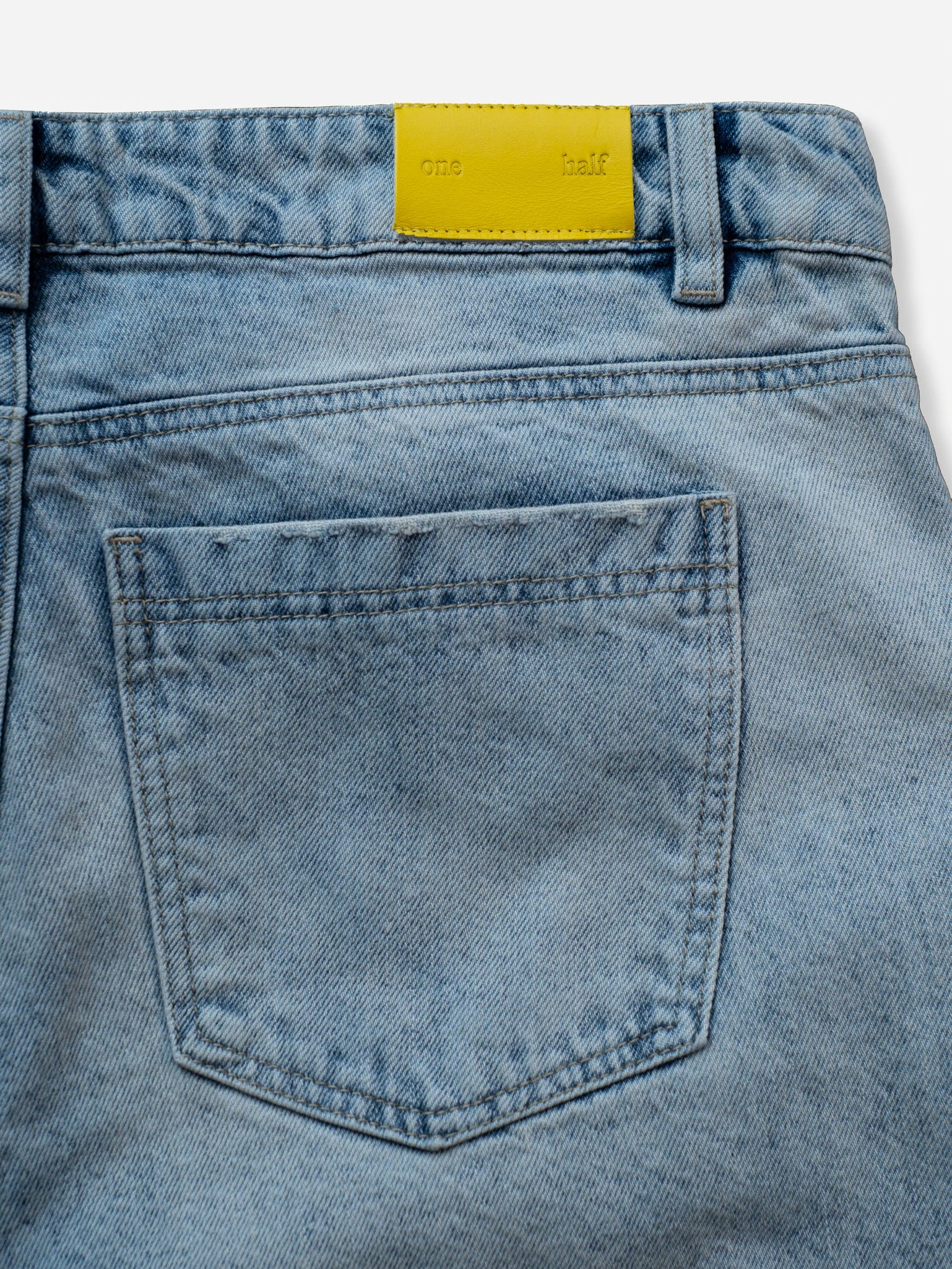 LONG BARREL JEAN - OLD LIGHT BLUE - imagen 7