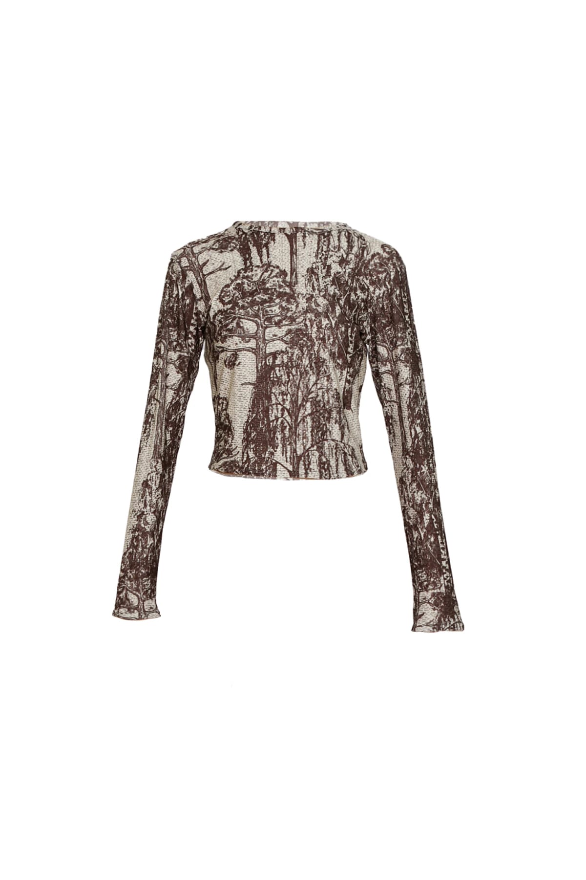 Lovers Long Sleeve in Brown Willow - imagen 1