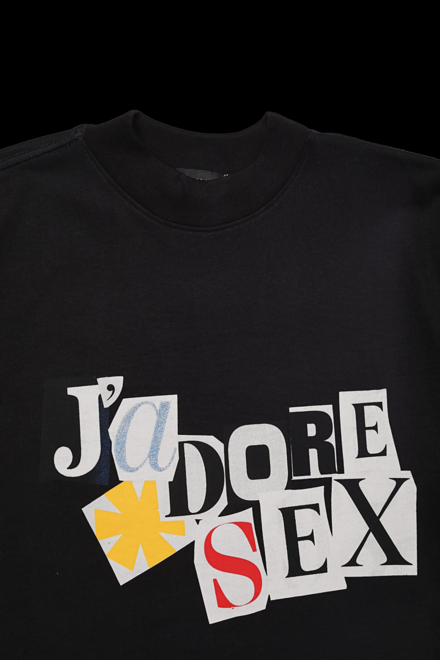 J'ADORE SEX BLACK T-SHIRT - imagen 2