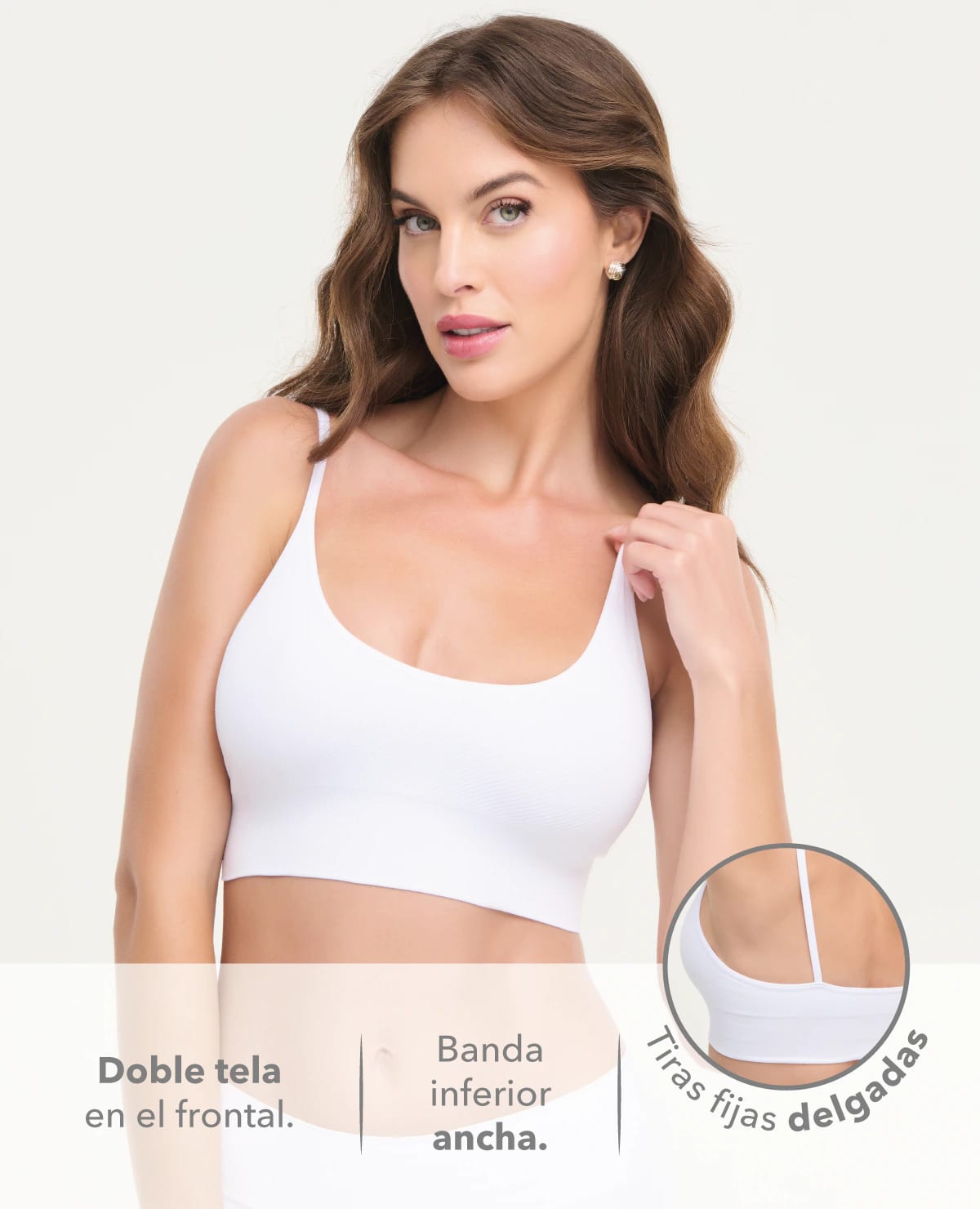Top Seamless | Tiras Fijas | Ajuste Natural - imagen 4