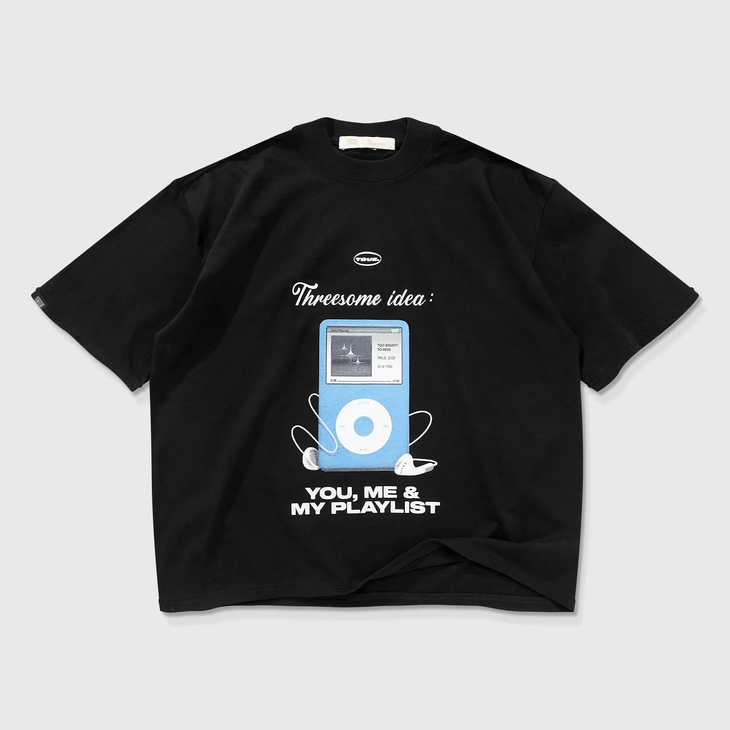 F*ck Nudes Boxy T-Shirt - Black - imagen 4