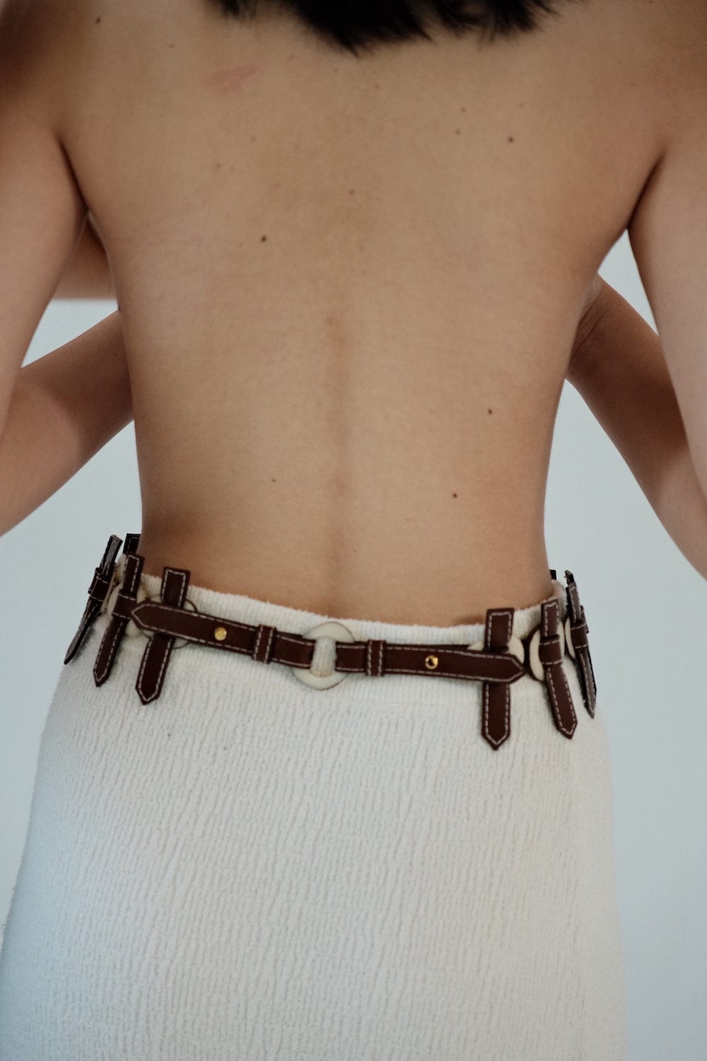 AMULETO BELT - NAPA NERO - imagen 4