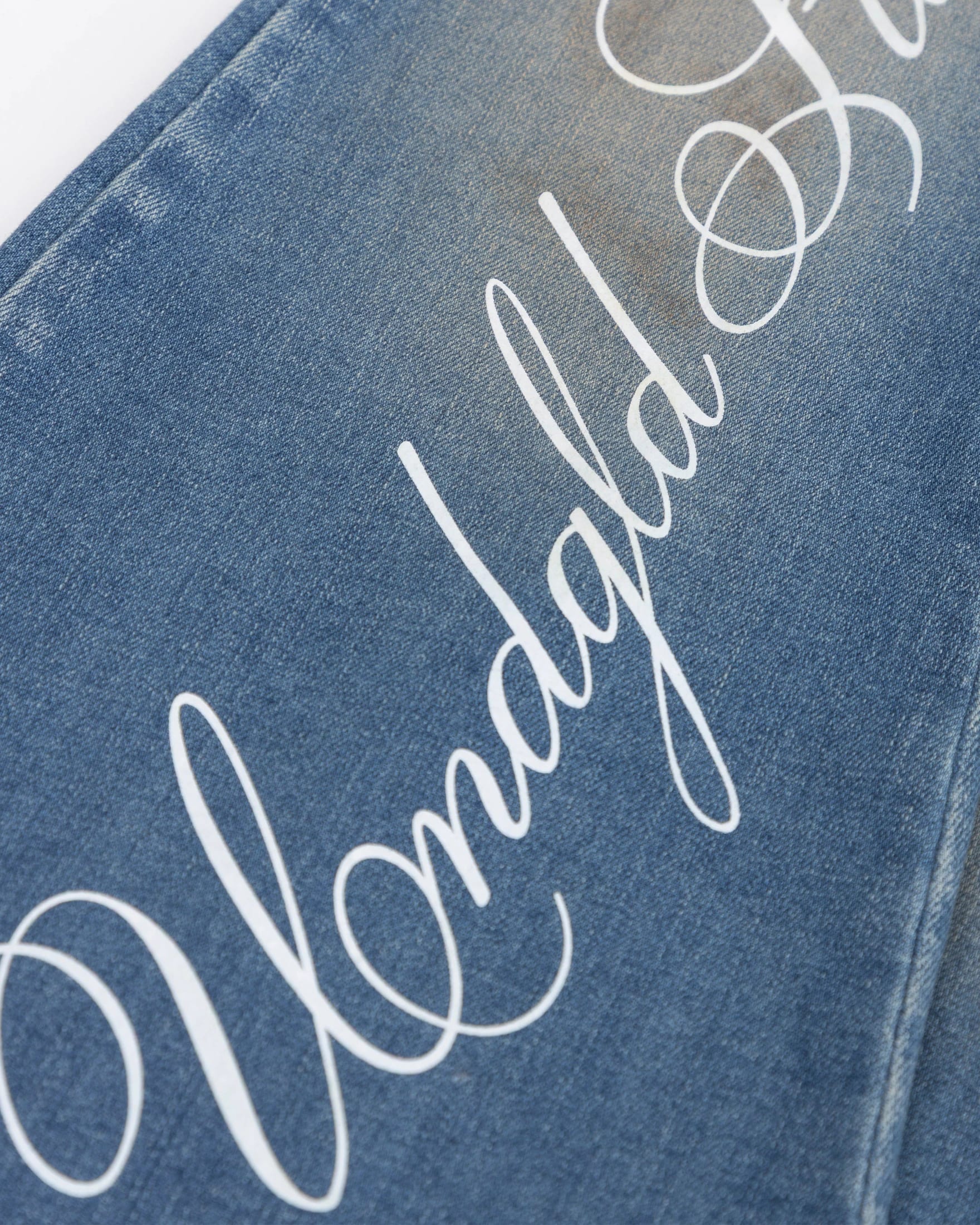 W Stardust Undgld Studio Flare Jeans Mechanic Blue - imagen 4