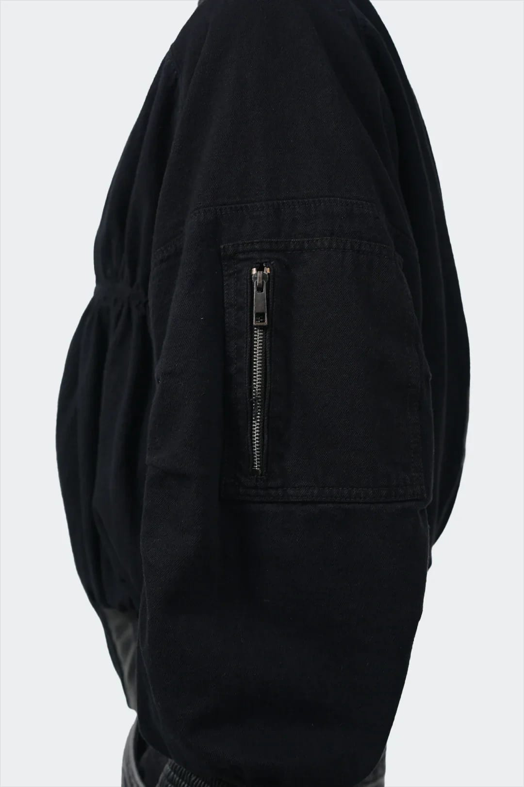 VENENO CHAQUETA DENIM CUERO BOMBER - imagen 9