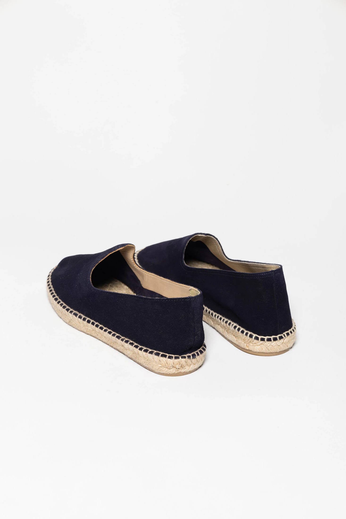 Men's leather espadrille navy - imagen 3