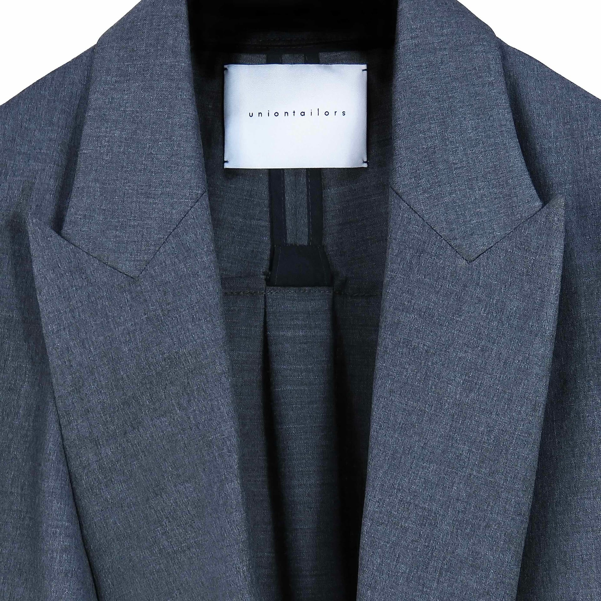 Pullover con Solapa Drapeada Gris Oscuro - imagen 5