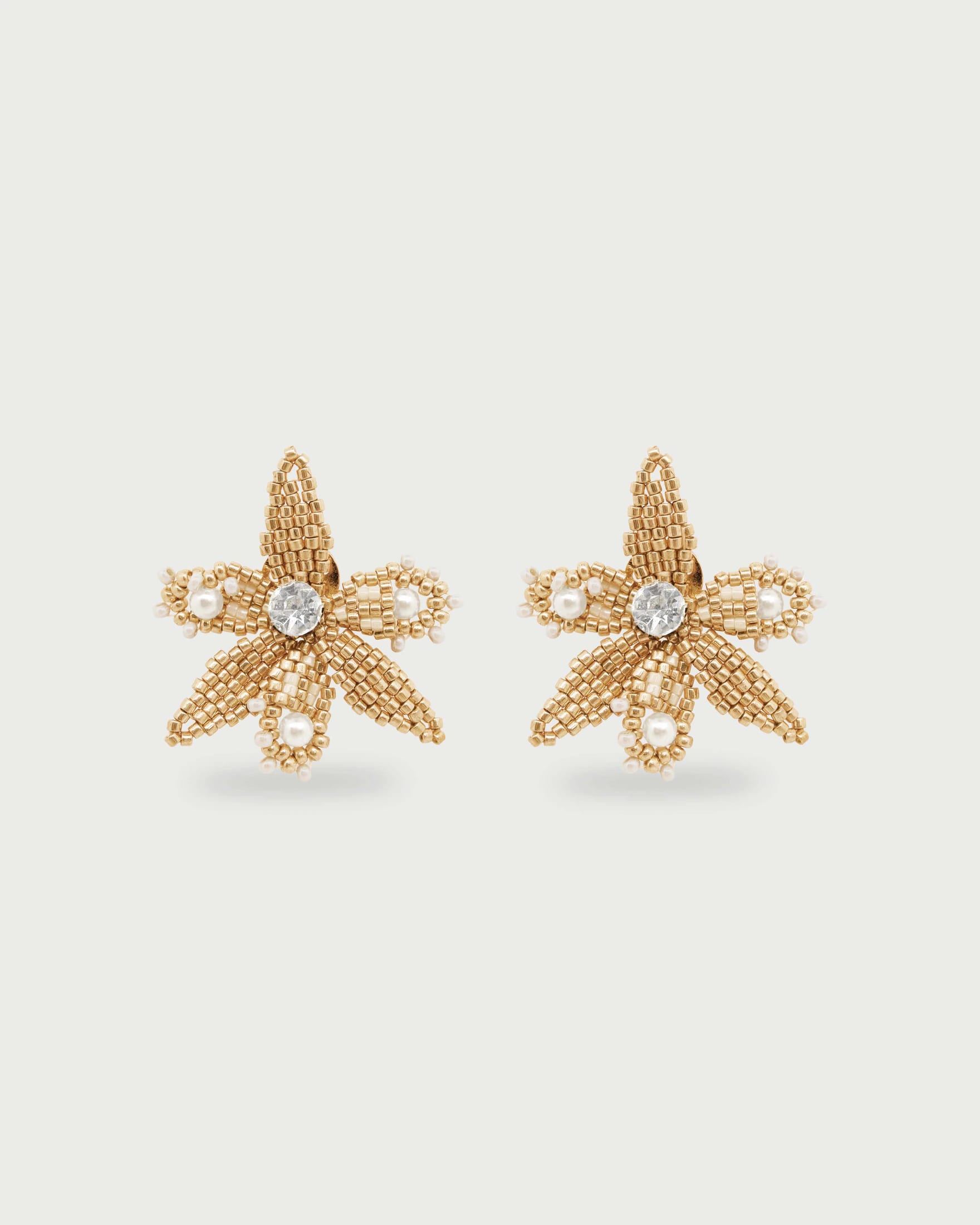 Aretes Orquídea Miyuki - imagen 2