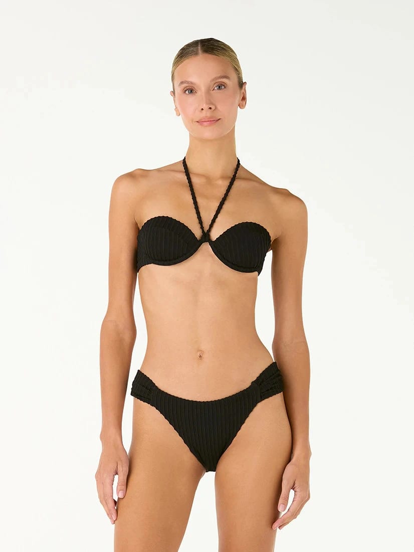 Top de Bikini Coralia Shell Black - imagen 4