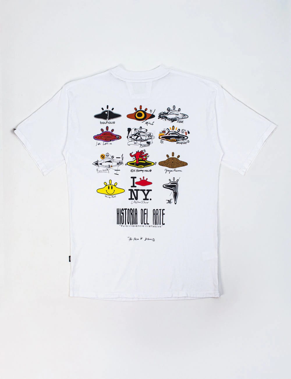 Camiseta Oversize Historia del arte  blanco Hombre - imagen 5