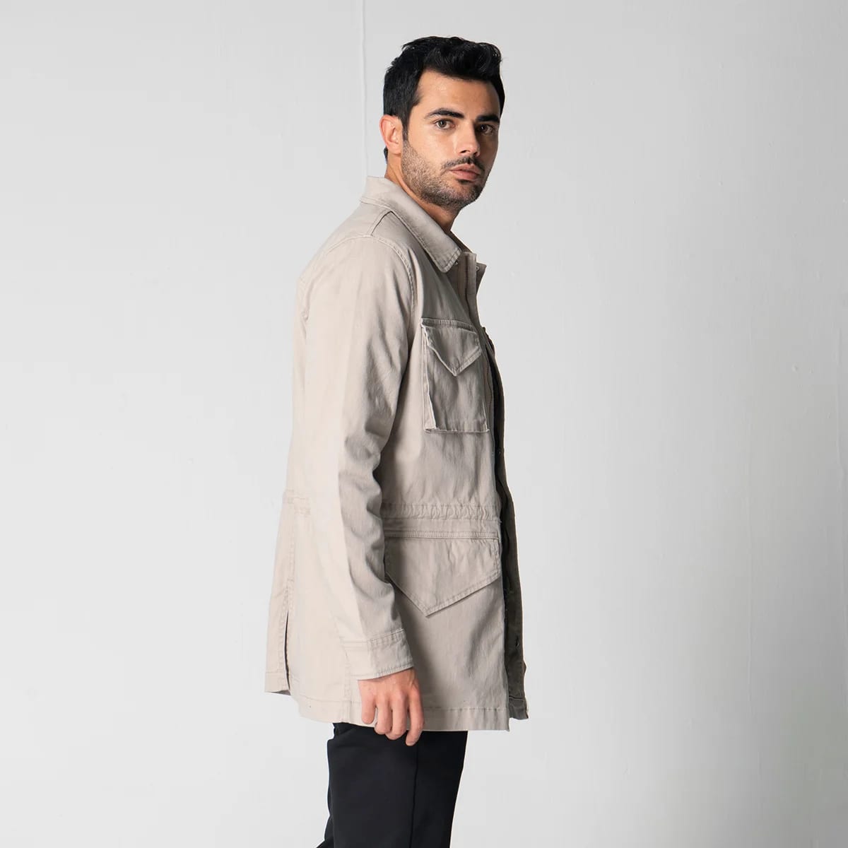 Chaqueta Parka Dril Regular Ryan - imagen 2