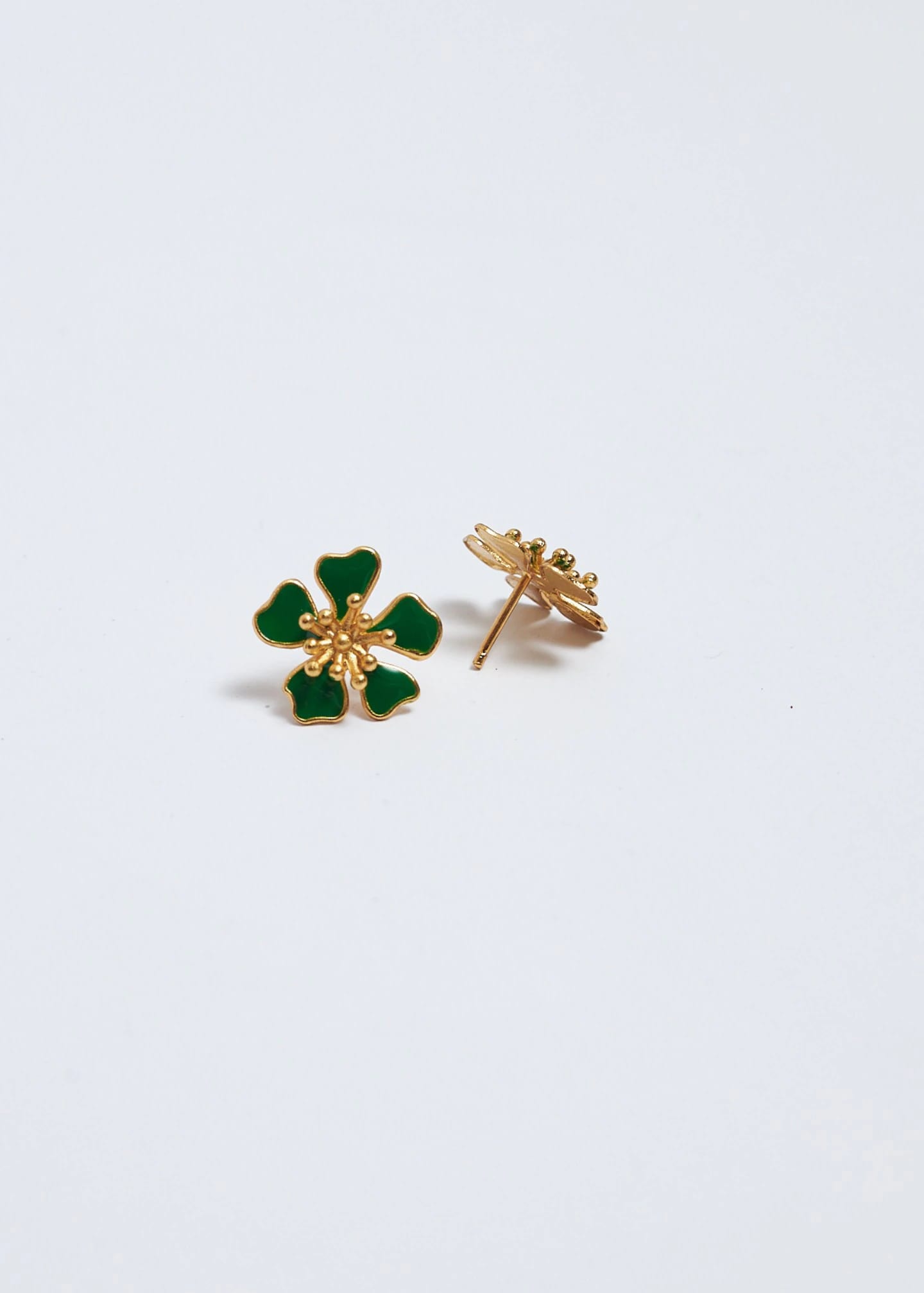 Aretes Aurora mini Verde - imagen 3