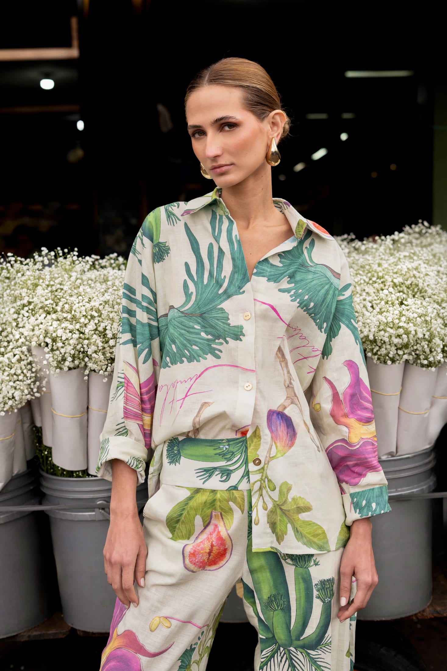 Ivory blouse - imagen 1