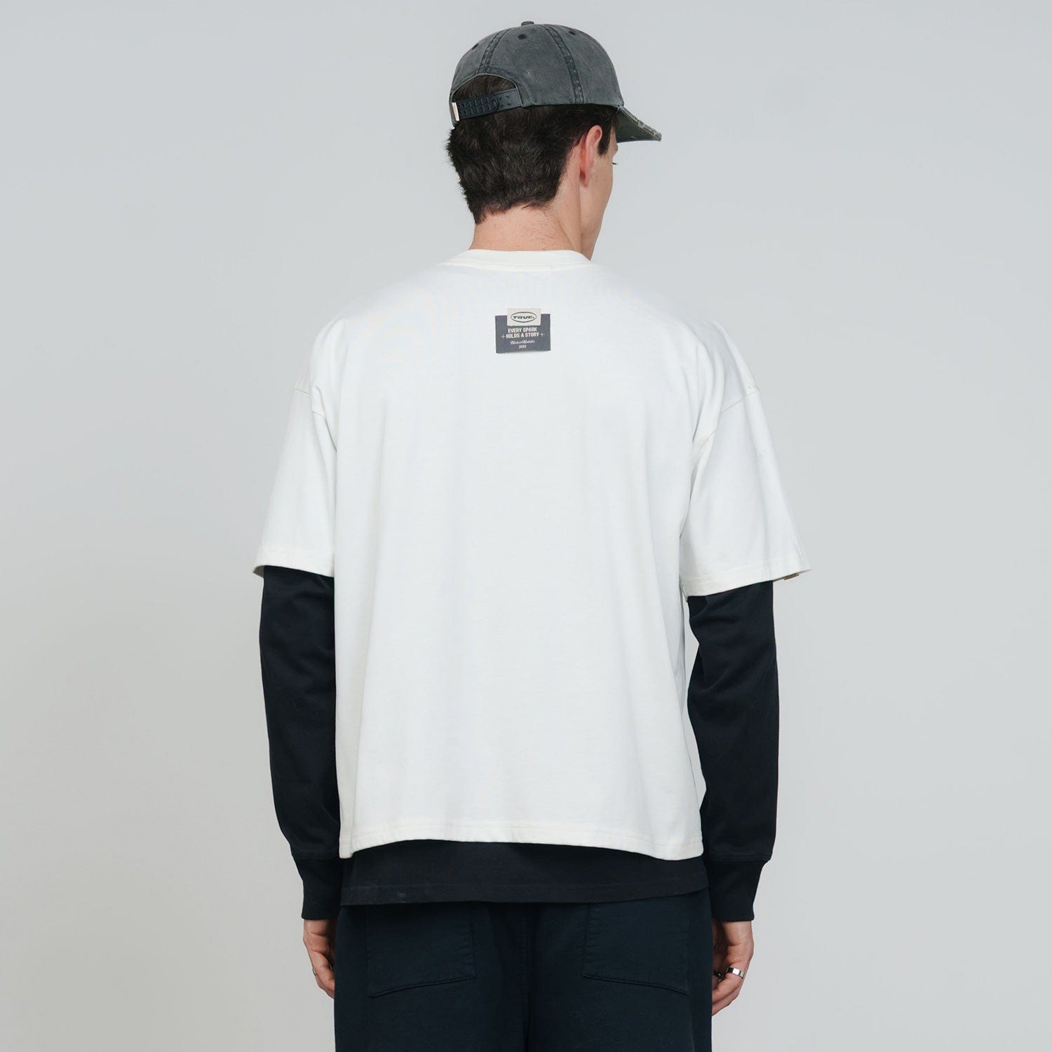 Text Me Boxy T-Shirt - Cream - imagen 3