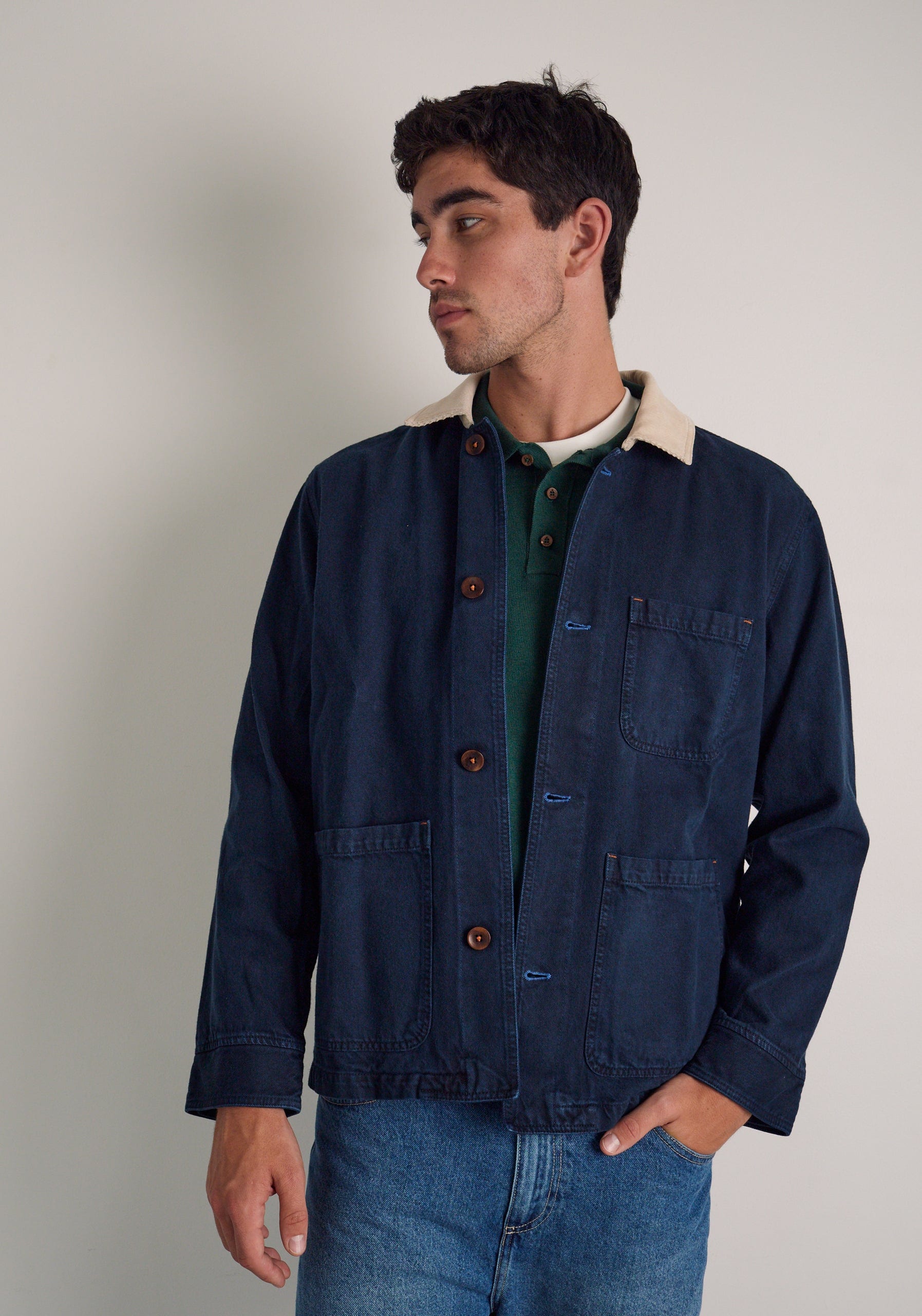 Chaqueta U Boston Azul Osc - imagen 4
