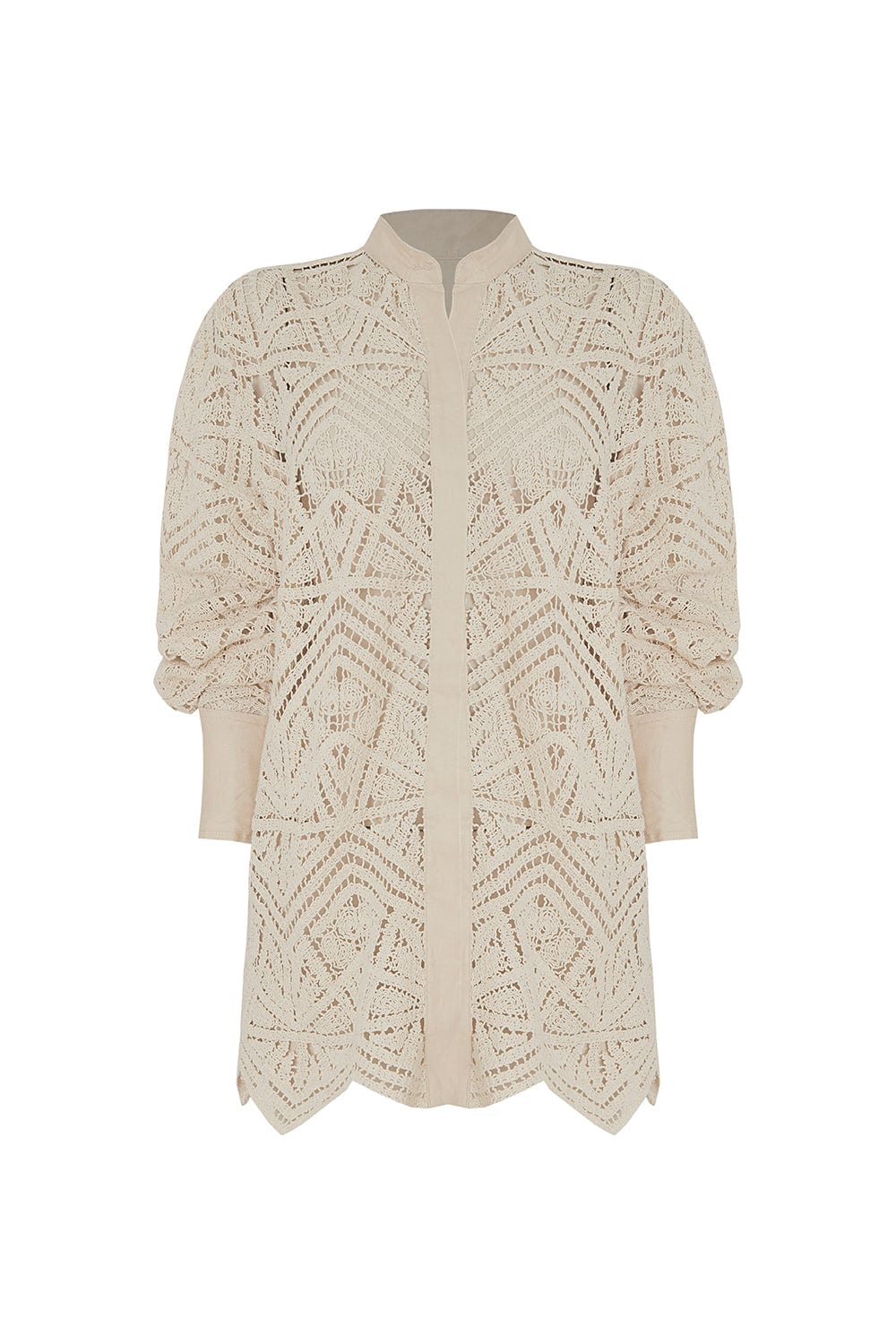 Camisa Gardenia Crema - imagen 2