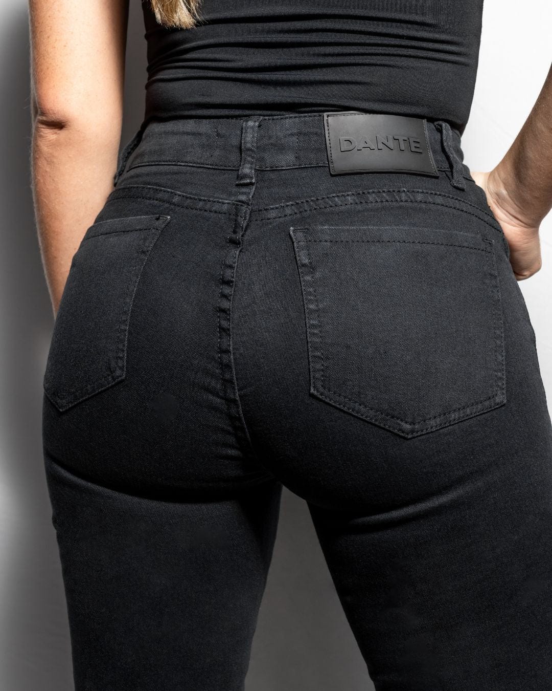 Jean Elastico Bota Campana Negro - imagen 2