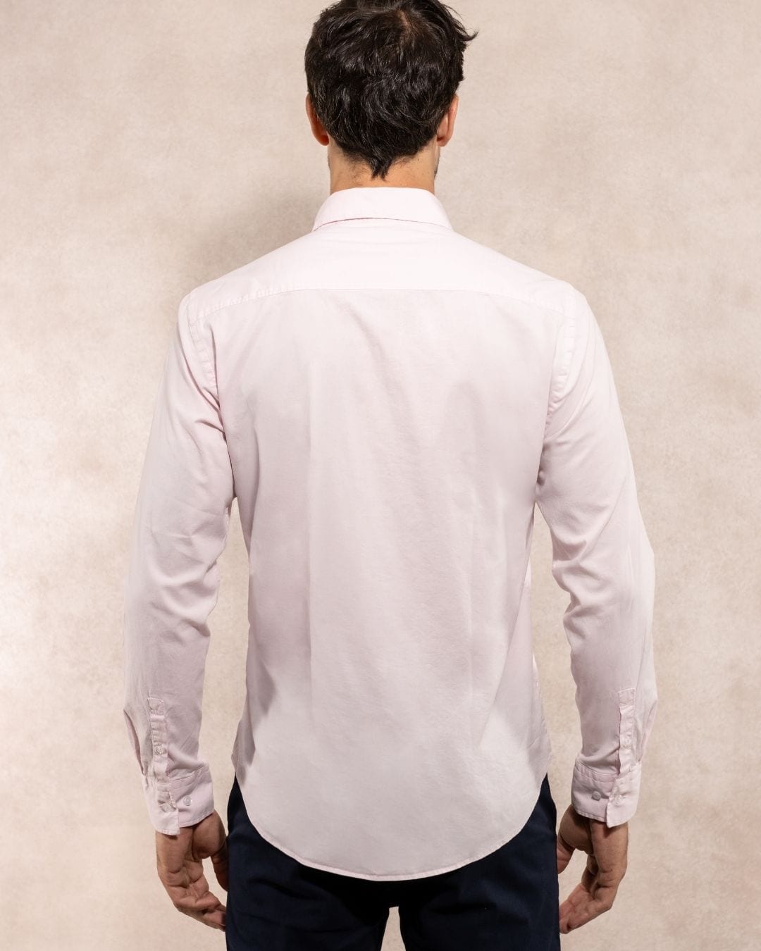 Camisa Antimanchas Popelina Baby Pink - Talla Regular - imagen 3