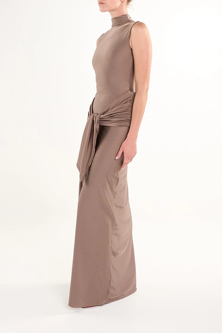 SEPPIA ASIL LONG DRESS - imagen 3