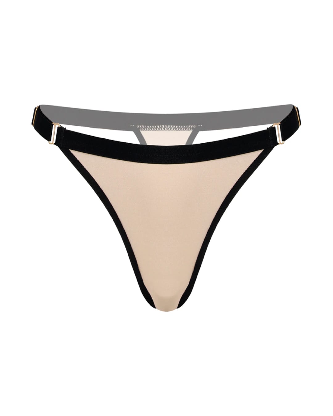 Panty tanga - CHIARA CHAMPAGNE Talla: XL - imagen 2