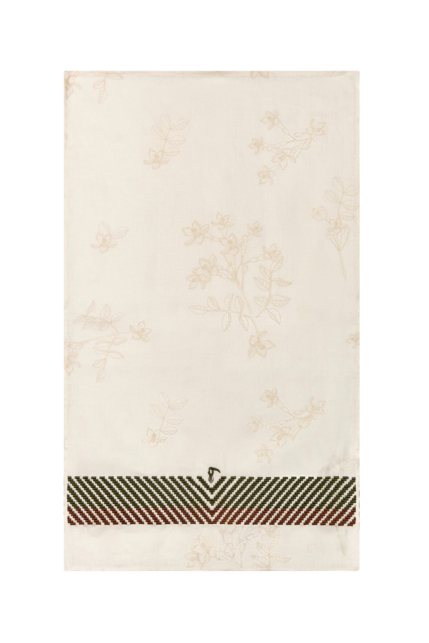 Egua Embrodered Linen Towels / Set of 2 - imagen 1