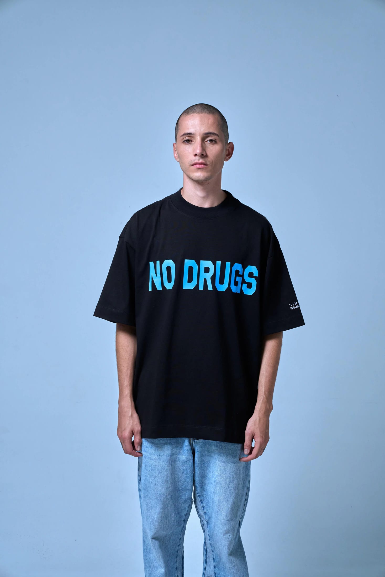 NO DRUGS BLACK T-SHIRT - imagen 6