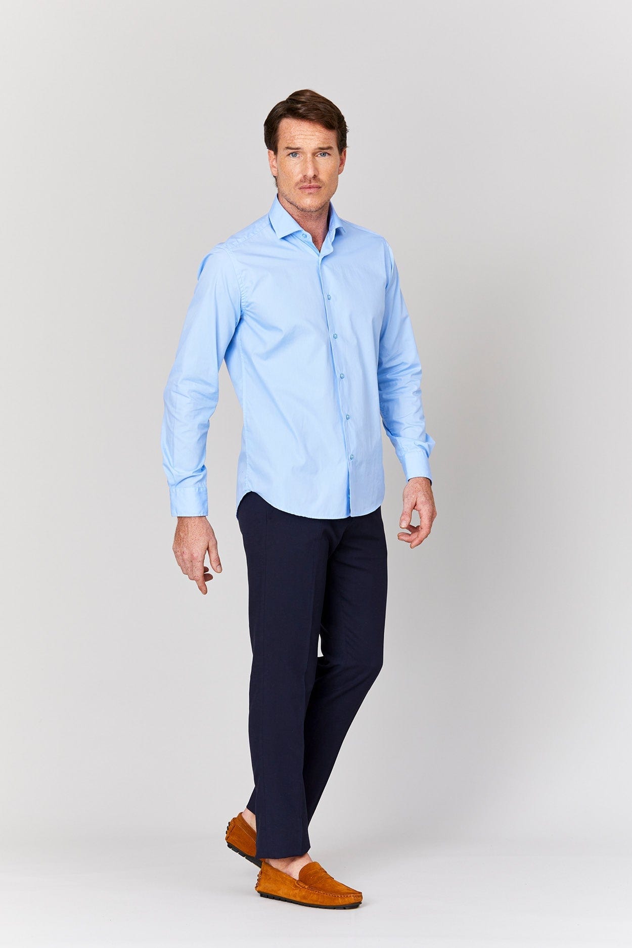 Men's cotton shirt celpolvo muslin - imagen 1