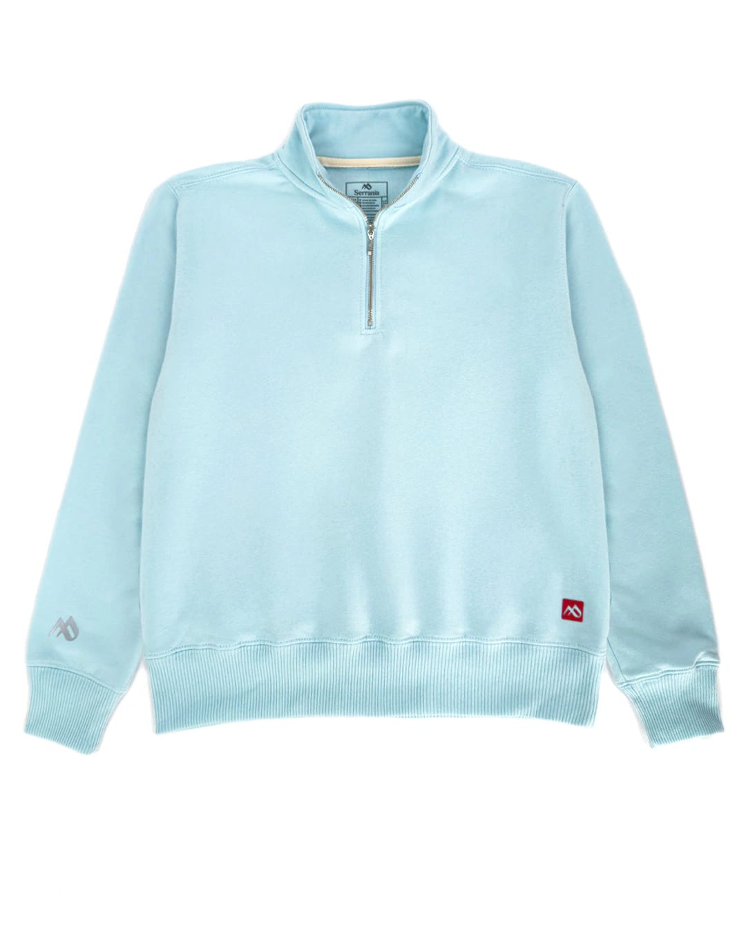 Buzo Cuello alto Mujer Azul Celeste - imagen 6