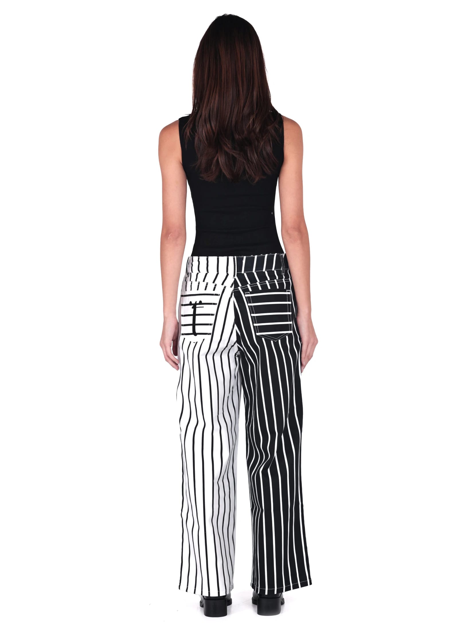 Pantalon Lineas Bicolor - imagen 4