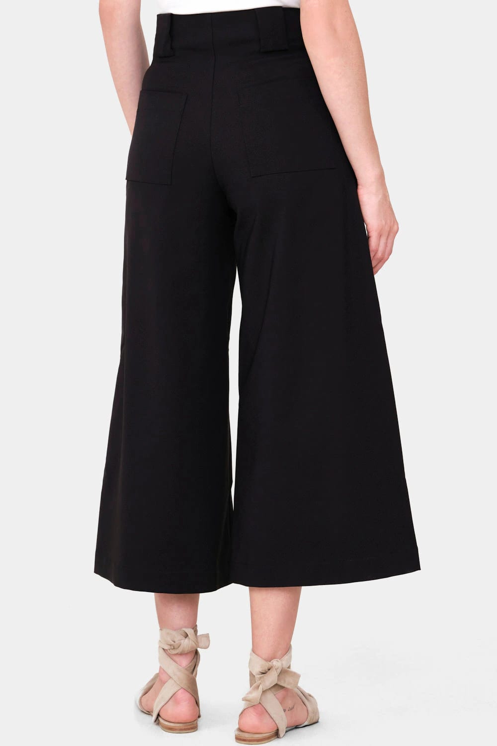 Pantalón paulette culotte negro - imagen 2