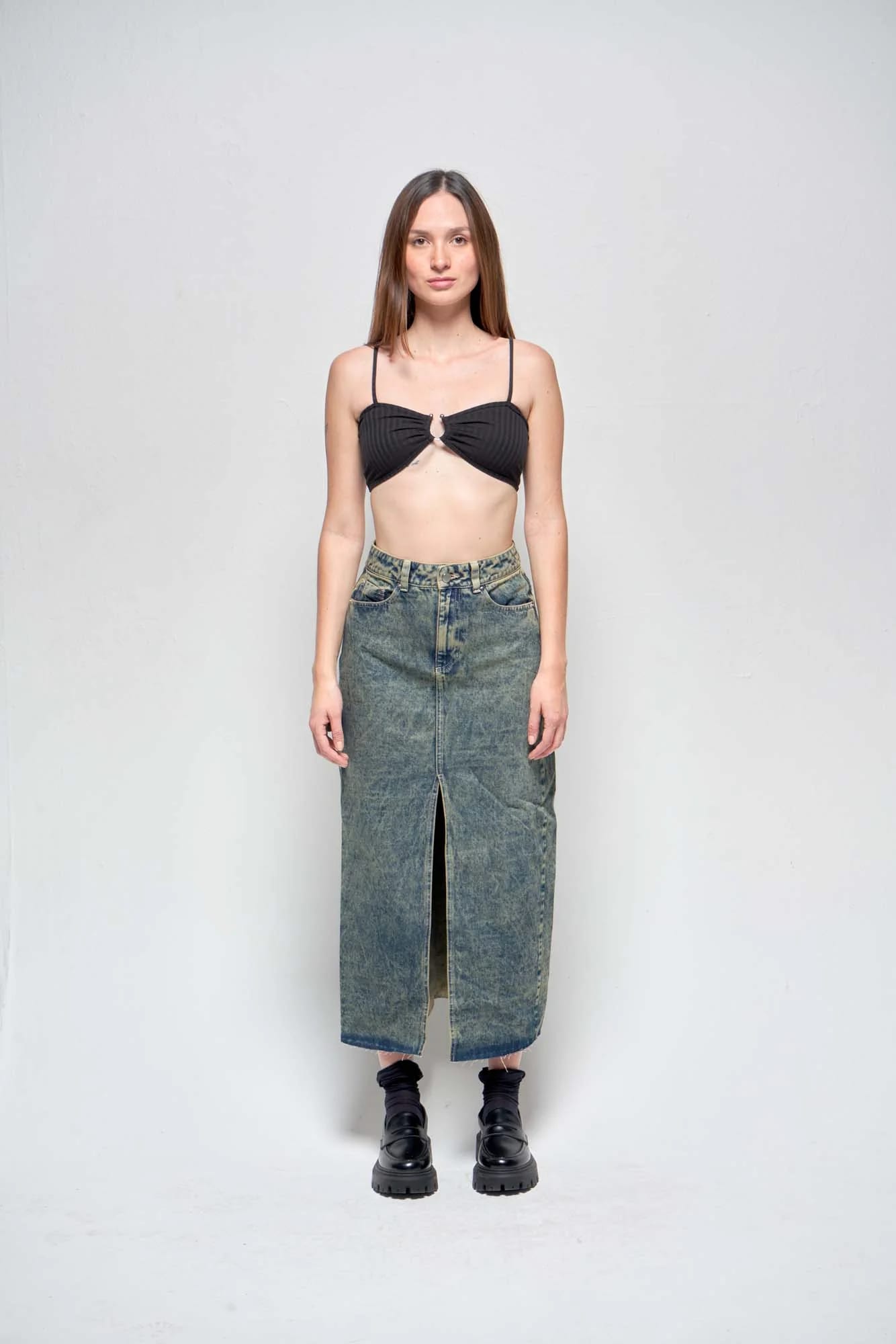 LAYLA DENIM SKIRT - imagen 20