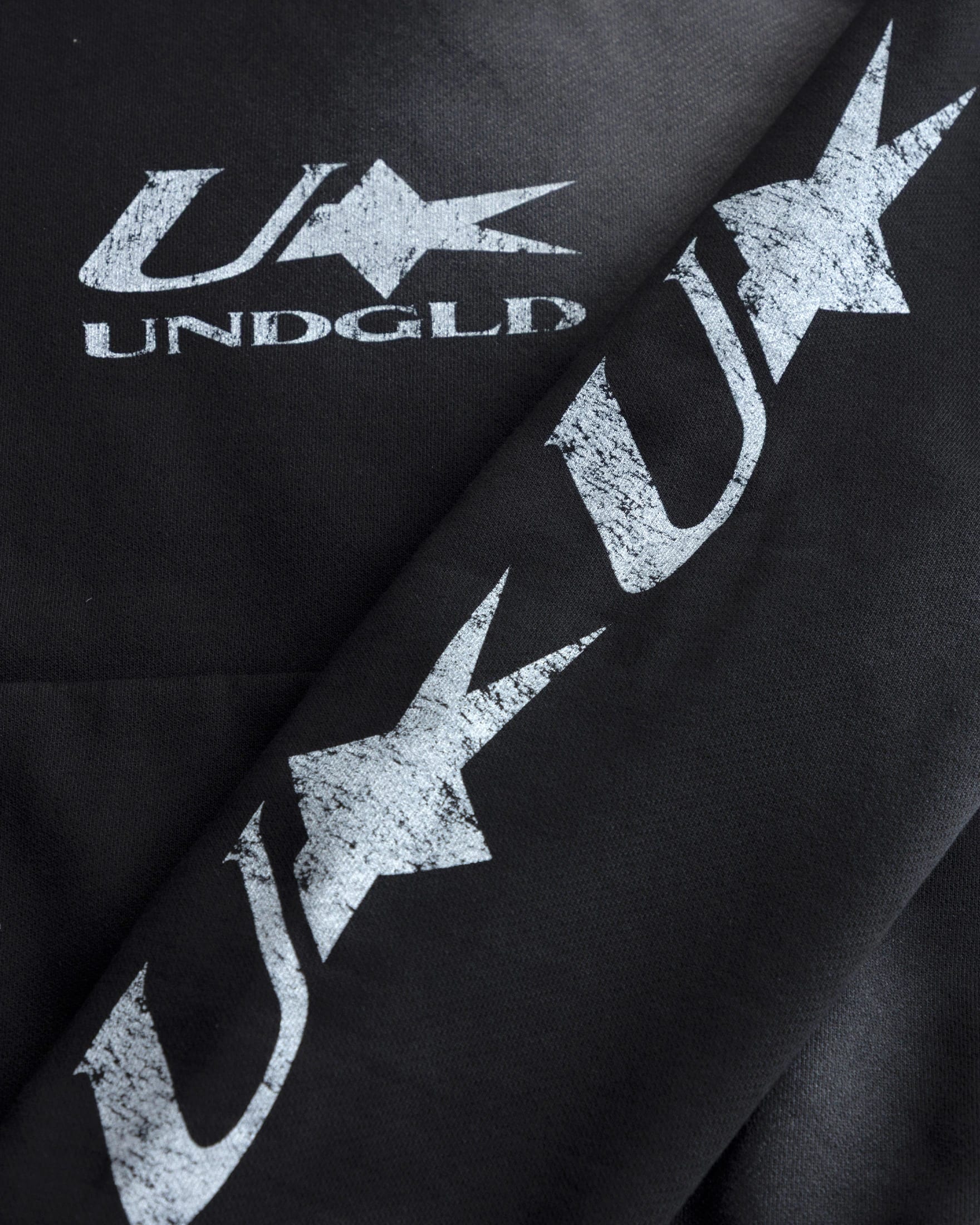 Agnus Dei U Star Boxy Fit Hoodie Smokey Black - imagen 4