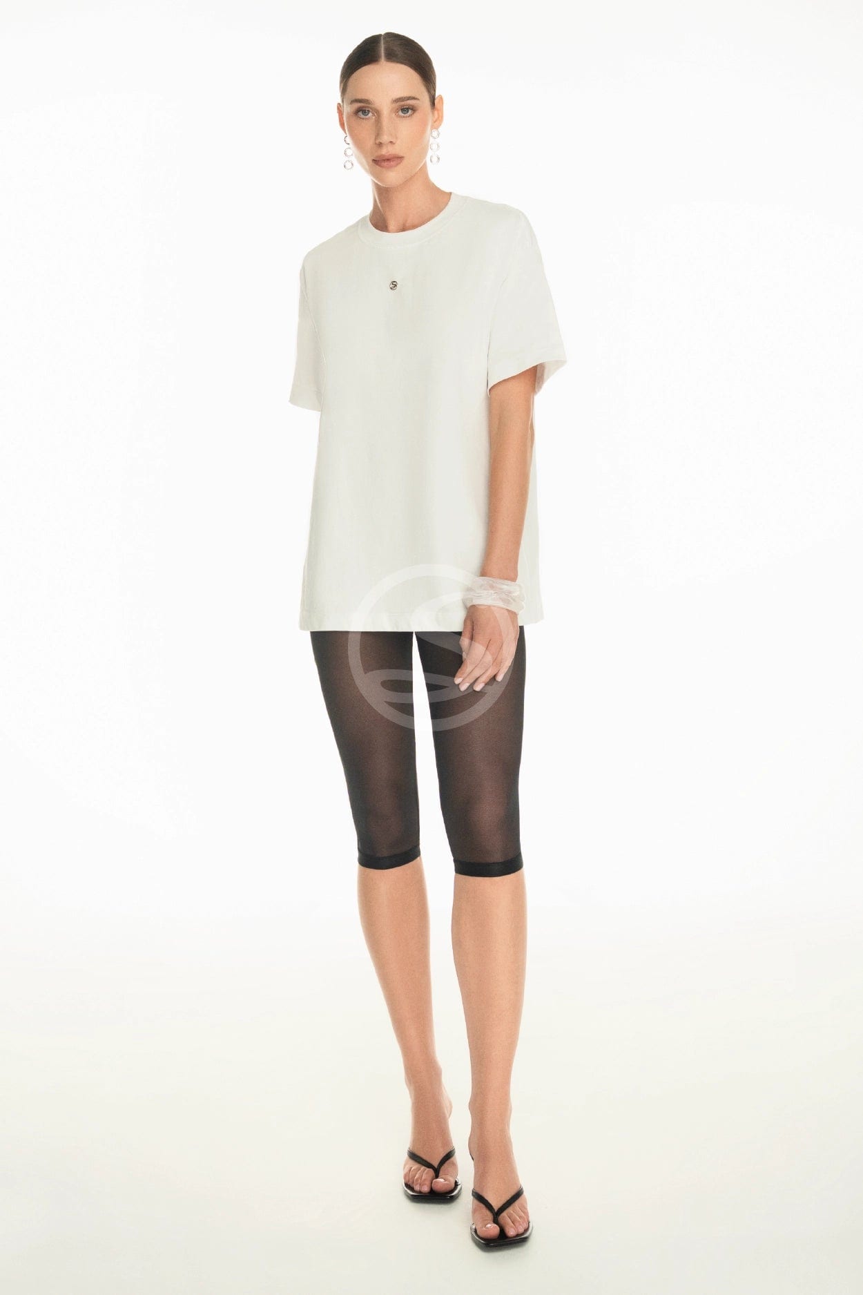 Set T-shirt Core y Biker Emblema Santisimas - imagen 1