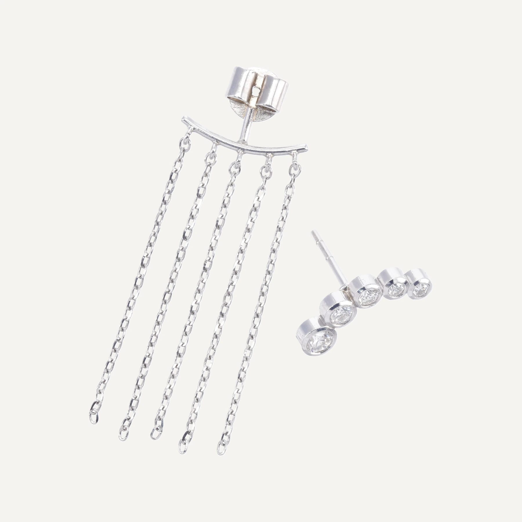 Tapa para arete bisel lluvia - imagen 1