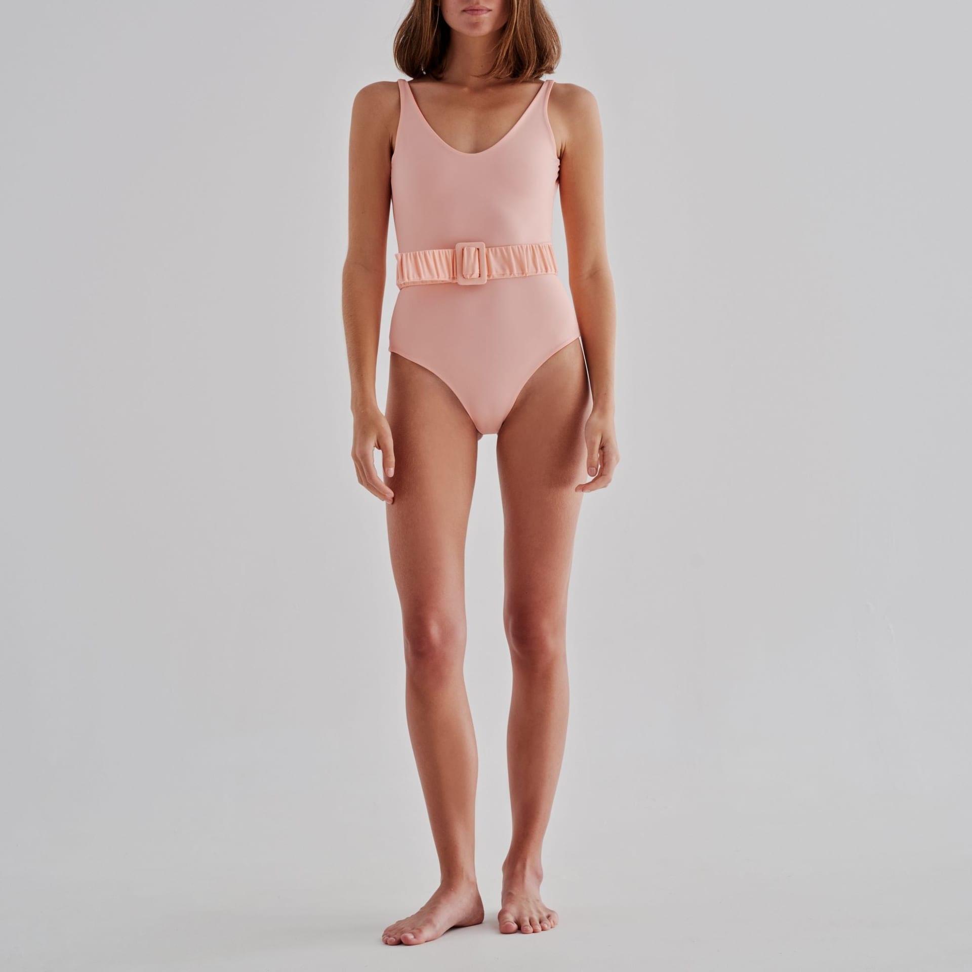 Ruched Belt / Rose - imagen 2