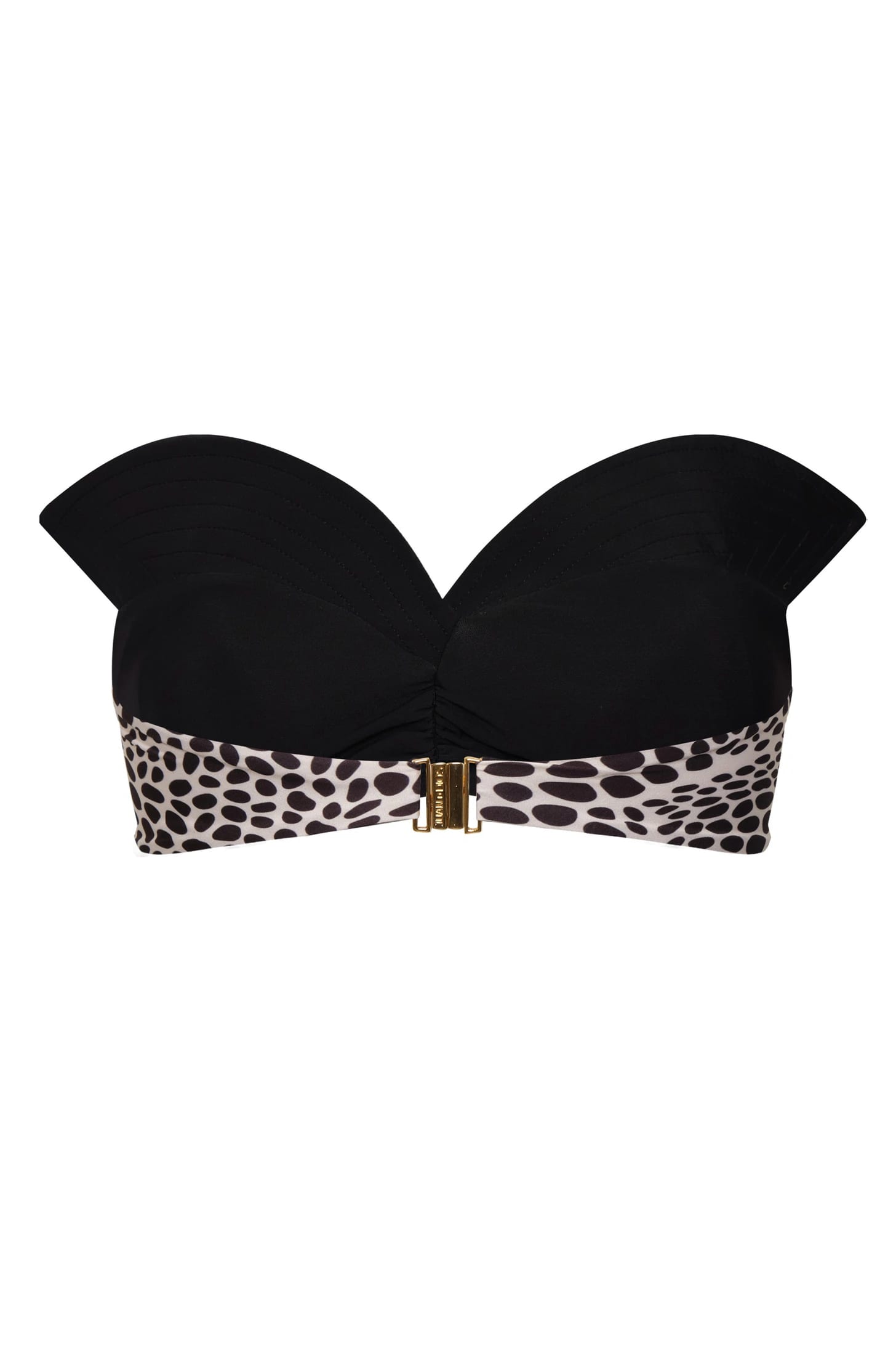Victoria Top / Ivory & Black Animal Print - imagen 3