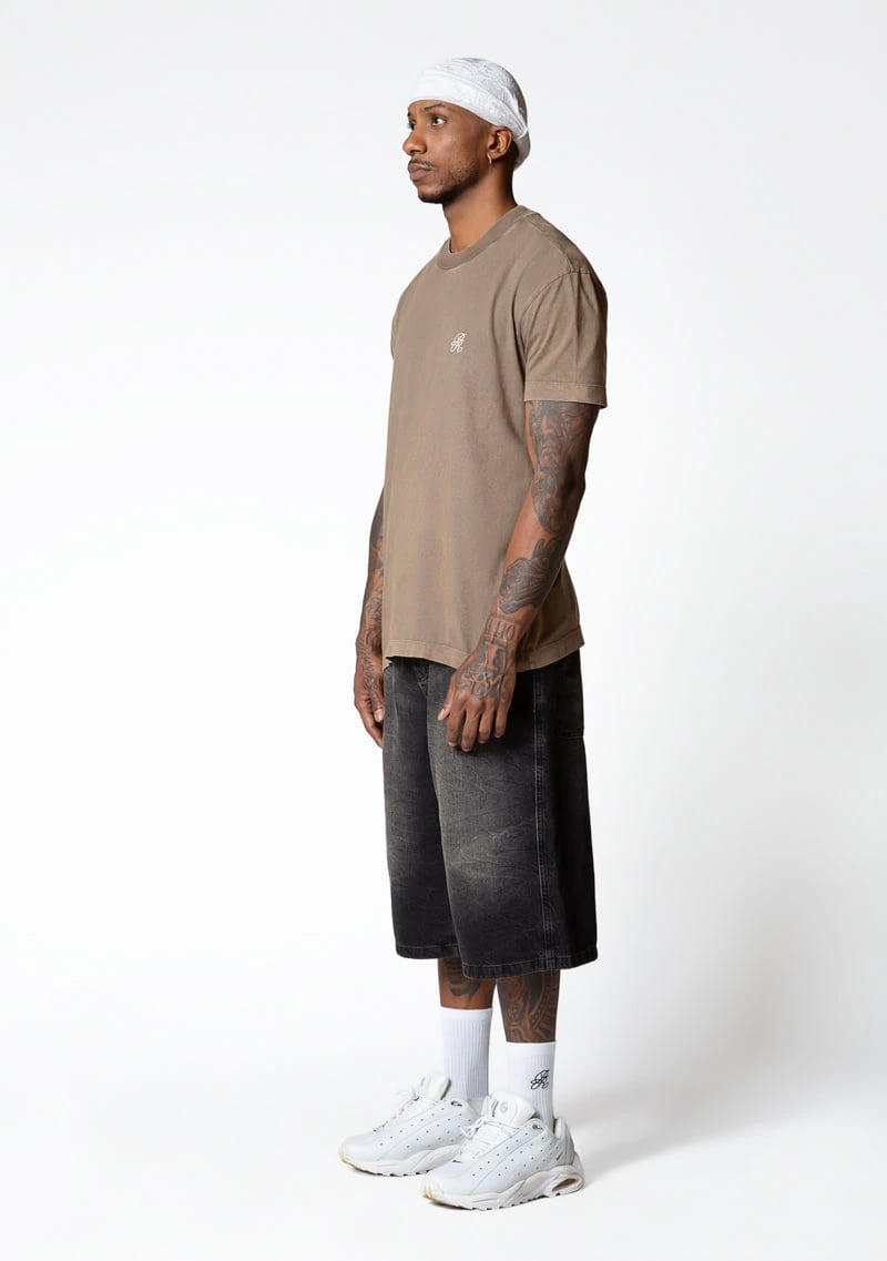 Knockout brown wash Standard t-shirt - imagen 3
