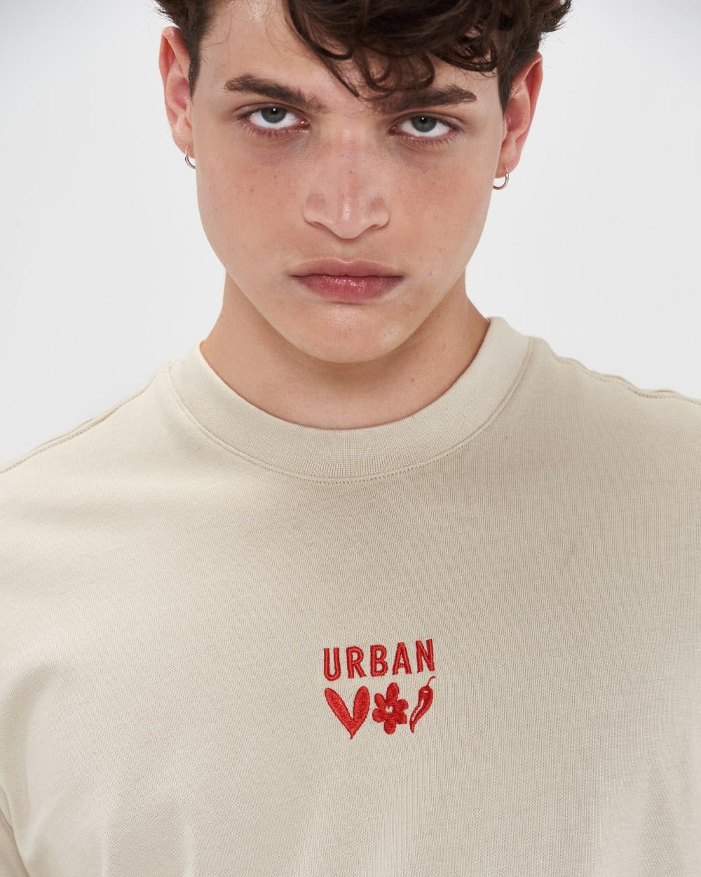 CLOVER TEE BEIGE - imagen 2